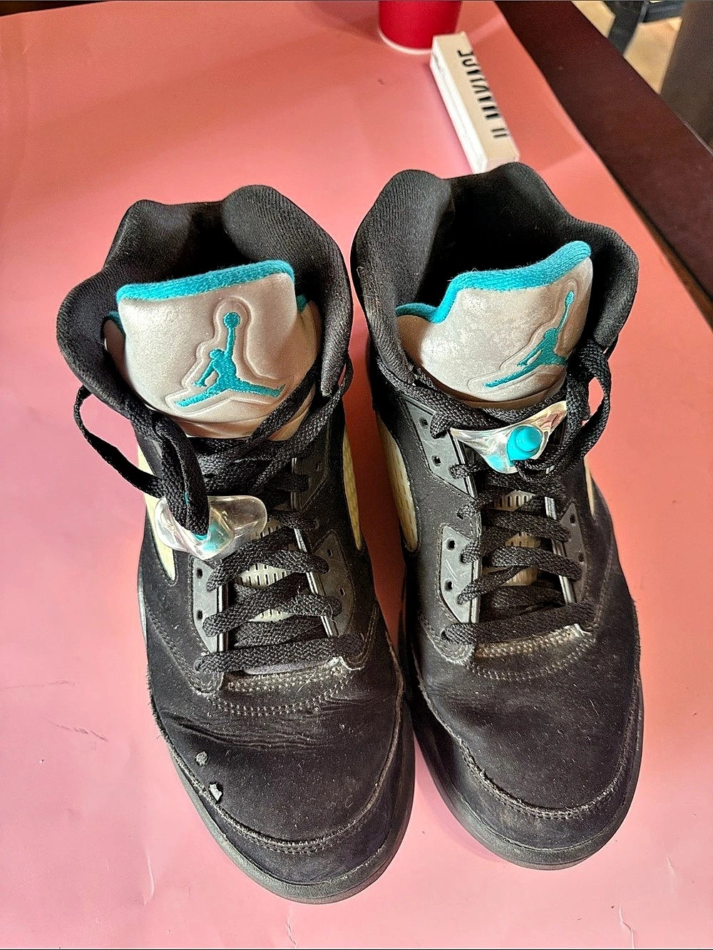 Air jordan retro 5 aqua